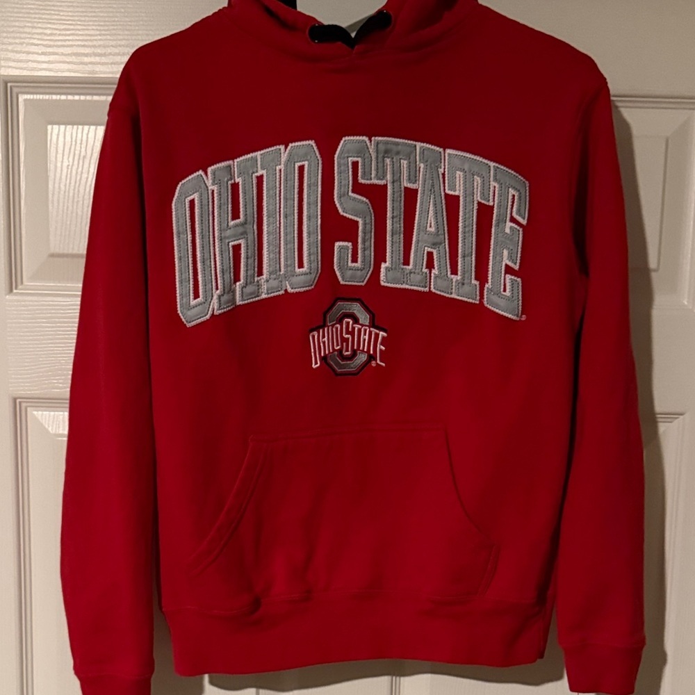 Ohio State Men's Red Hoodie - Picture 3 of 6